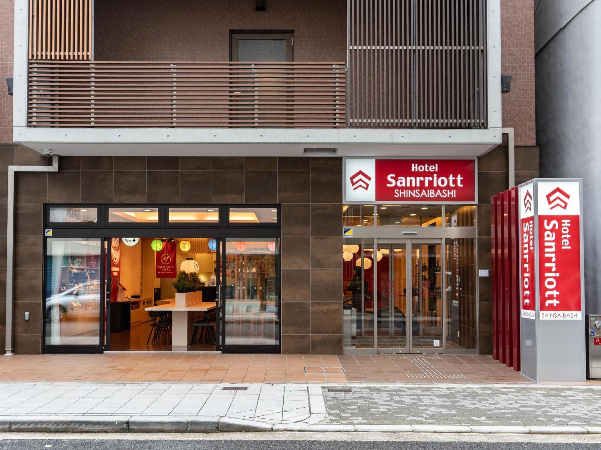 Hotel Sanrriott Shinsaibashi Osaka Eksteriør billede