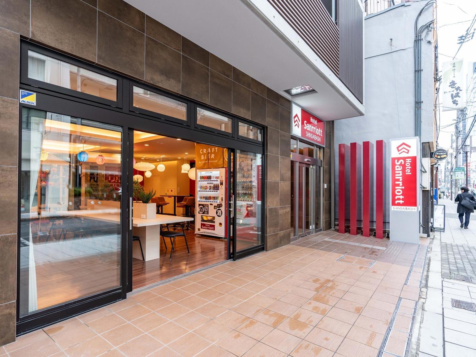 Hotel Sanrriott Shinsaibashi Osaka Eksteriør billede