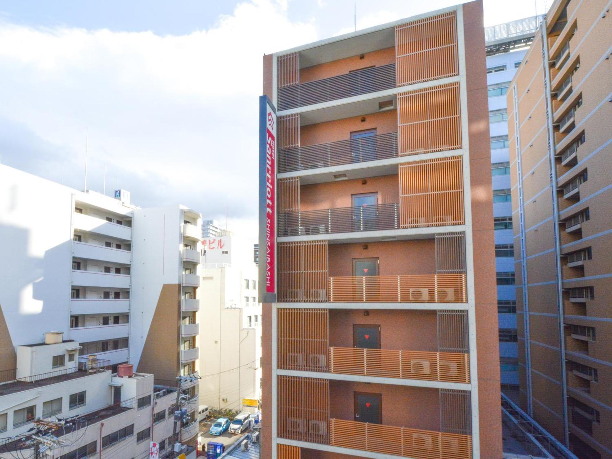 Hotel Sanrriott Shinsaibashi Osaka Eksteriør billede